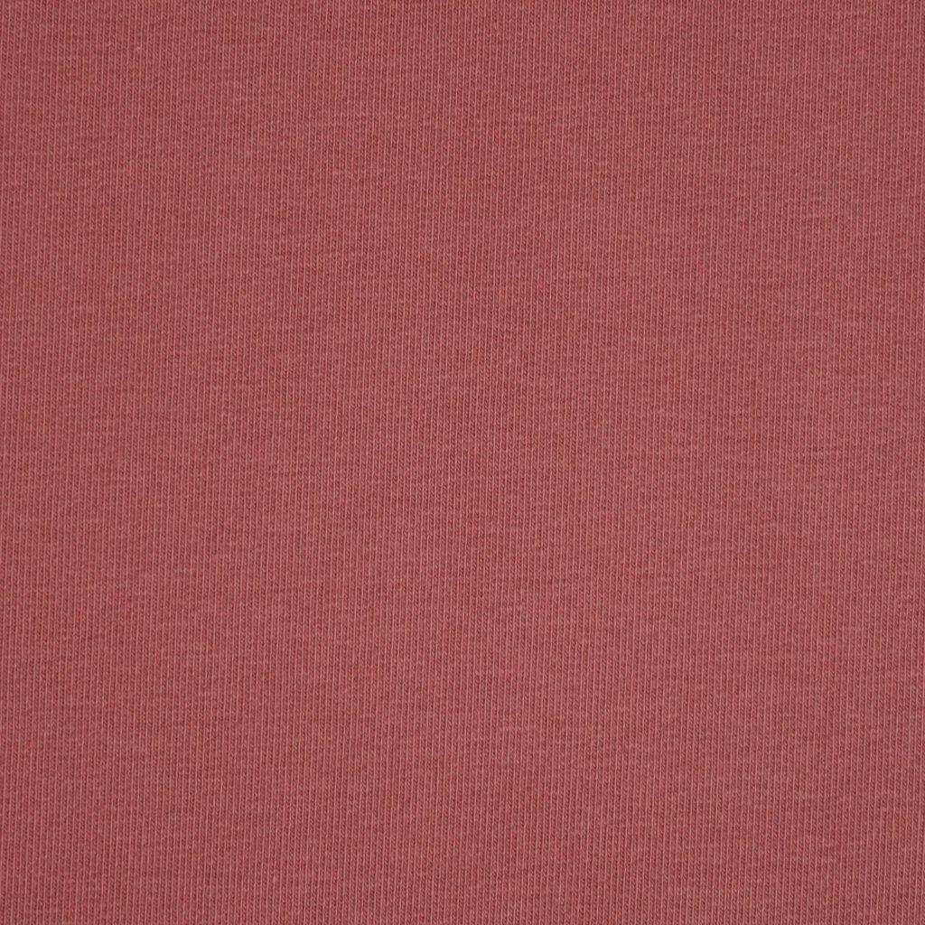 French Terry uni altrosa – Bio